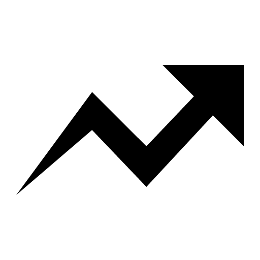 arrow graph up right